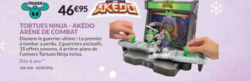 tortues ninja - akedo arene de combat