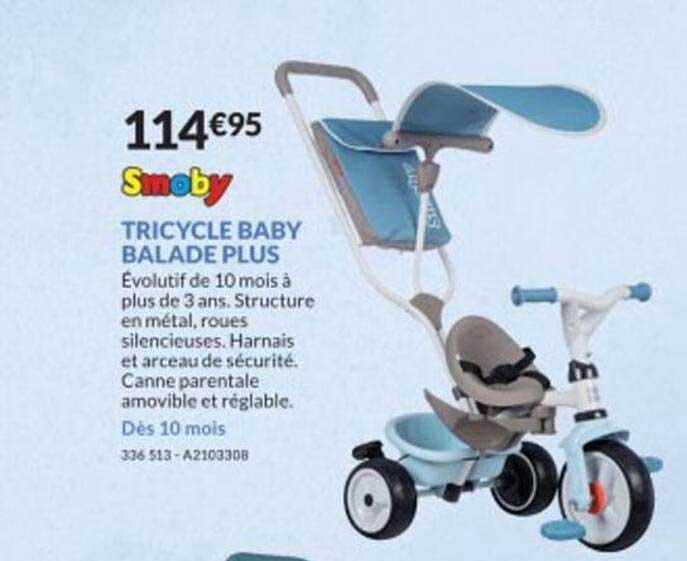 tricycle baby balade plus