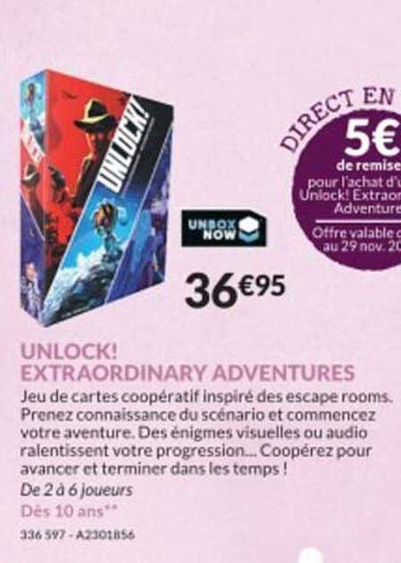 unlock! extraordinary adventures