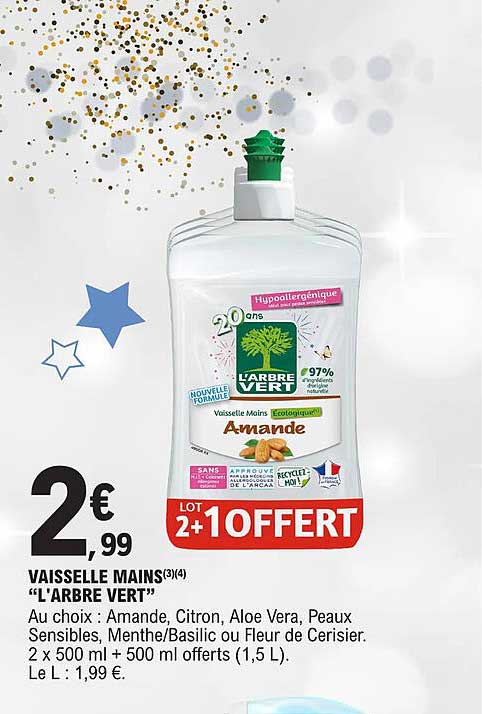 vaisselle mains "l'arbre vert"