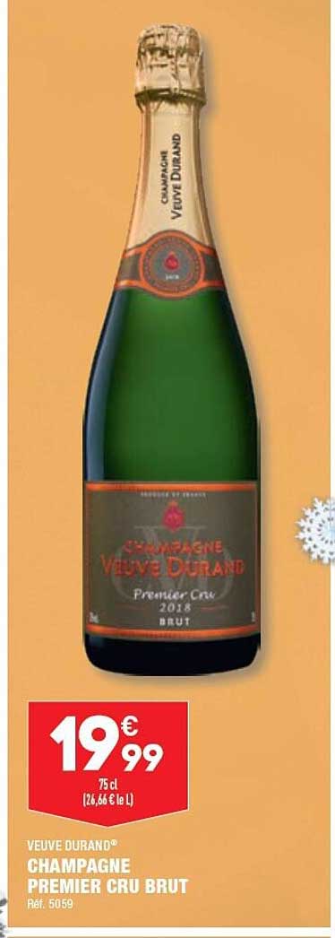 veuve durand champagne premier cru brut