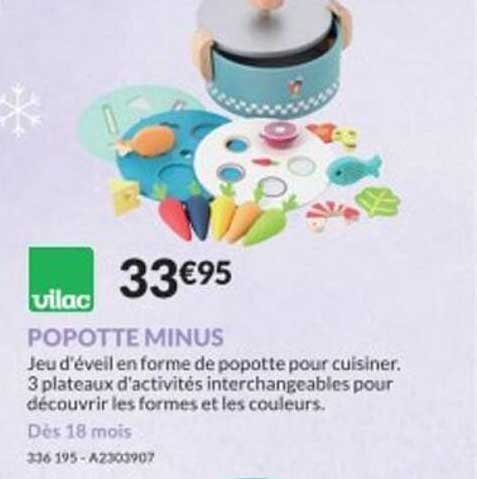 vilac popotte minus