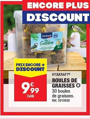 Vitakraft Boules De Graisses