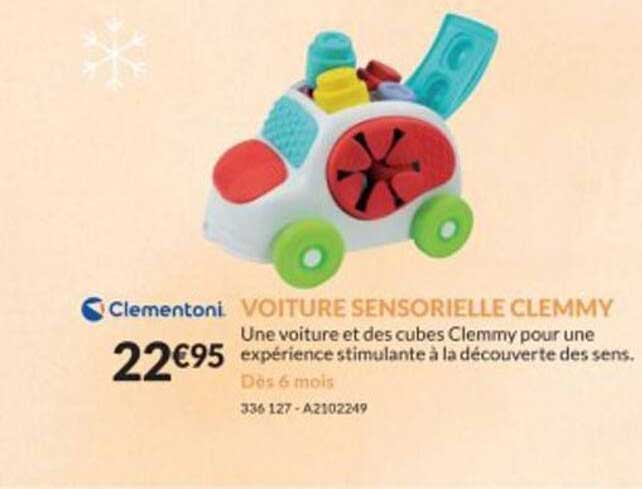 voiture sensorielle clemmy