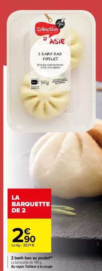 2 banh bao au poulet