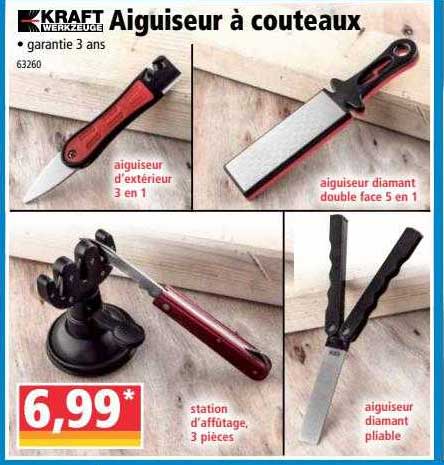 aiguiseur à couteaux kraft werkzeuge