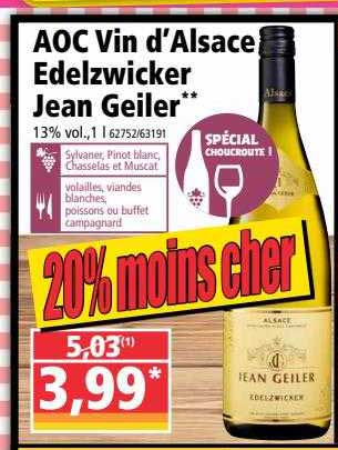 aoc vin d'alsace edelzwicker jean geiler
