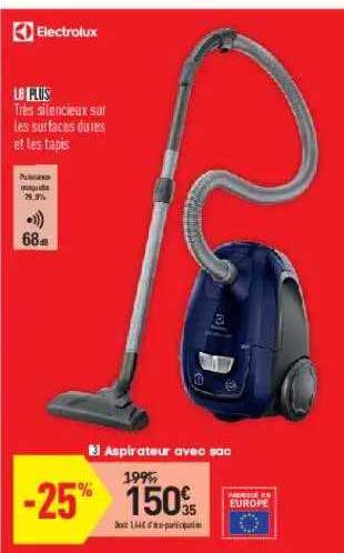 Aspirateur Avec Sac Electrolux