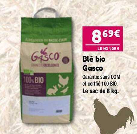 blé bio gasco