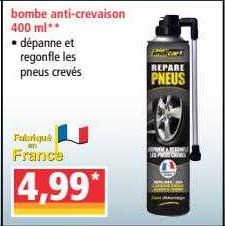 Bombe Anti-crevaison 400 Ml