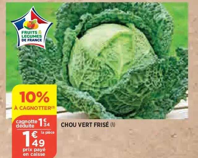 chou vert frisé