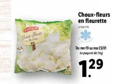 Choux-fleurs En Fleurette Freshona