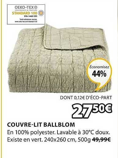 couvre-lit ballblom