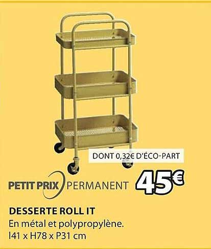 desserte roll it