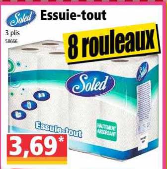 essuie-tout soled
