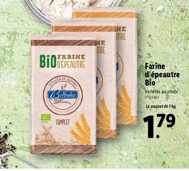 Farine D'épeautre Bio Belbake