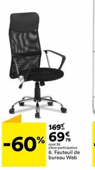 fauteuil de bureau web