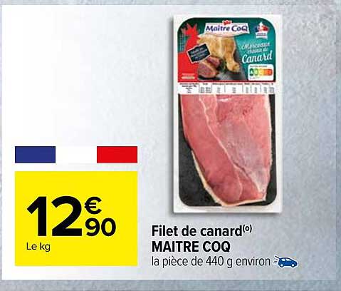 filet de canard maître coq