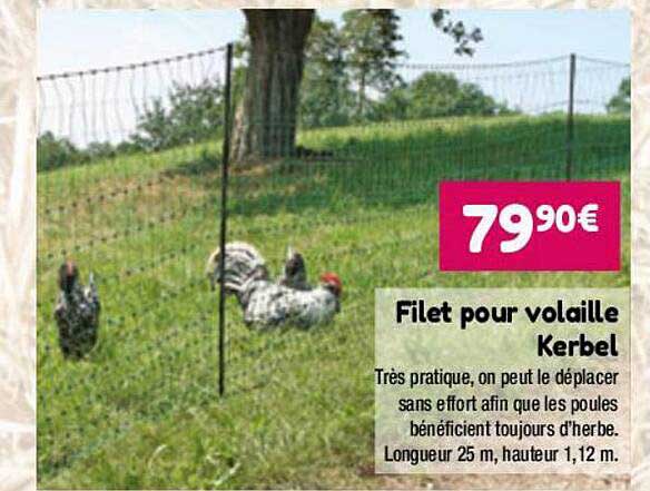 filet pour volaille kerbel