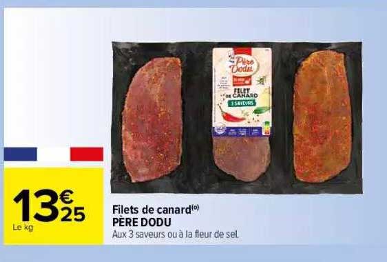 filets de canard père dodu