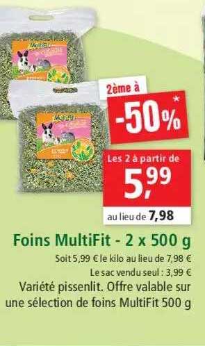 foins multiFit - 2 x 500 g