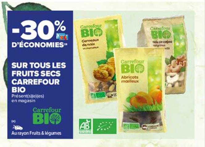 Fruits Secs Carrefour Bio