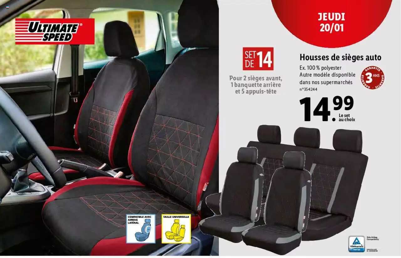 housses de sièges auto ultimate speed