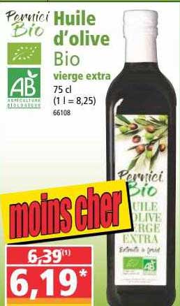 huile d'olive bio vierge extra pernici bio