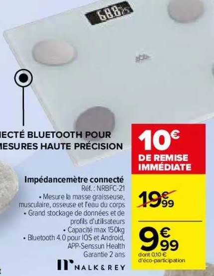 impédancemètre connecté nalk & rey