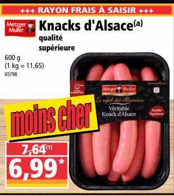 Knacks D'alsace Metzger Muller