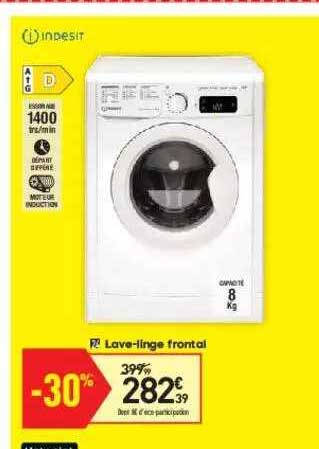 lave-linge frontal indesit