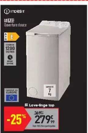 Lave-linge Top Indesit