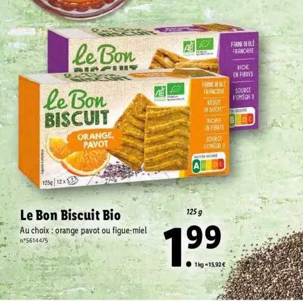 Le Bon Biscuit Bio