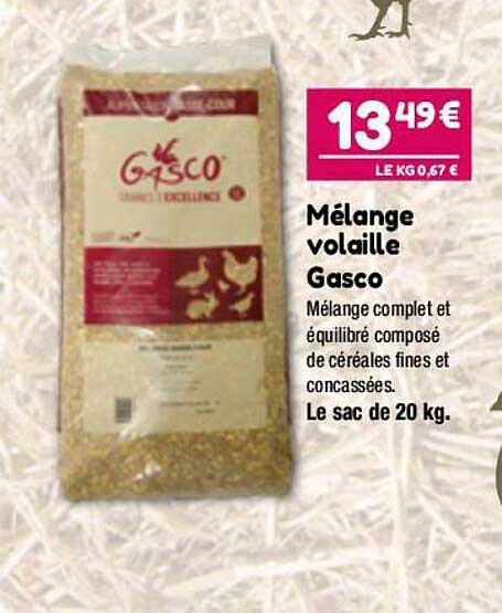 mélange volaille gasco