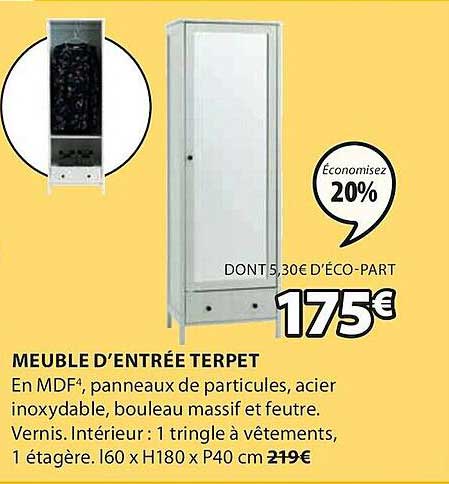 meuble d'entrée terpet