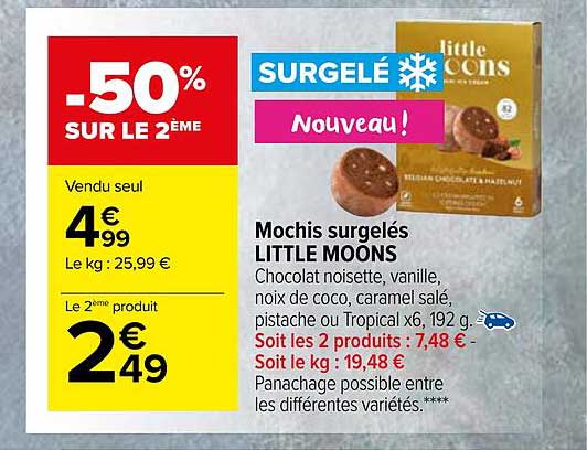 Mochis Surgelés Little Moons