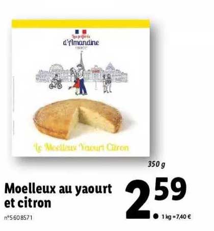 Moelleux Au Yaourt Et Citron