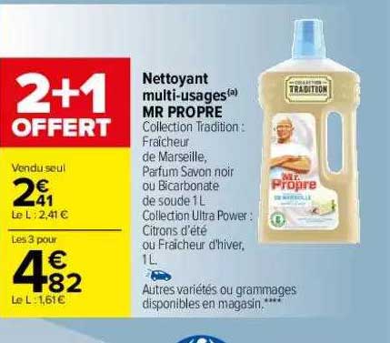 nettoyant multi-usages mr propre
