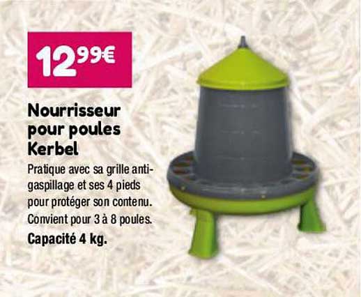 nourrisseur pour poules kerbel