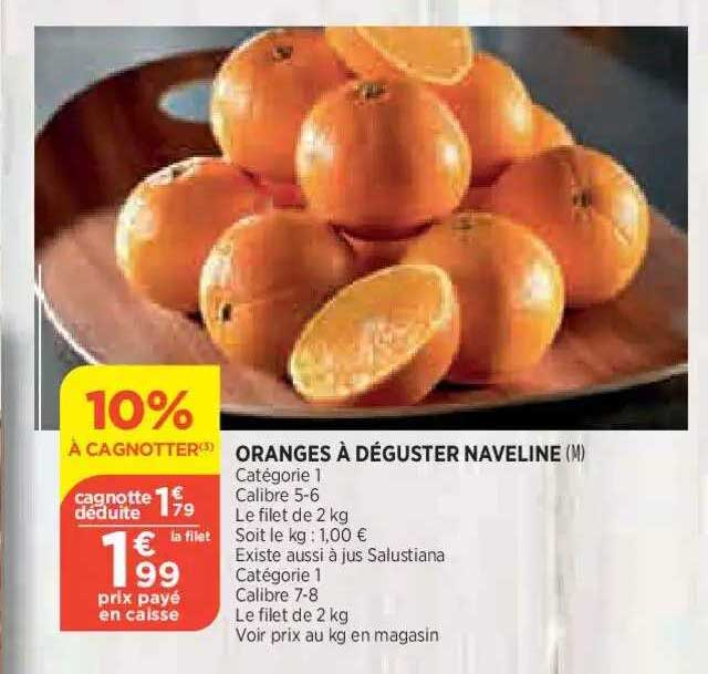 oranges à déguster naveline