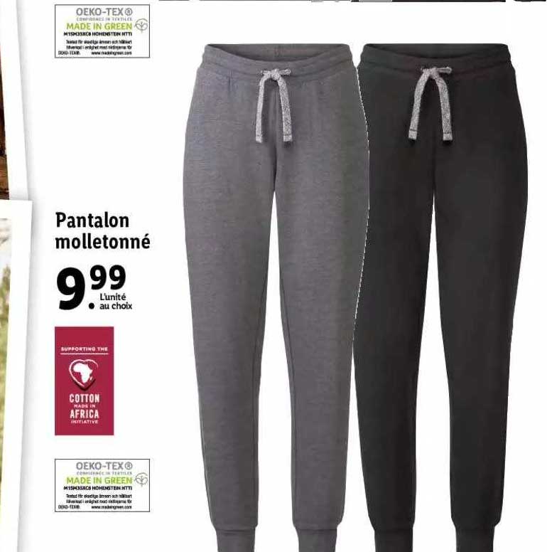 Pantalon Molletonné