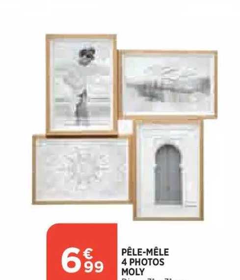 pêle-mêle 4 photos moly