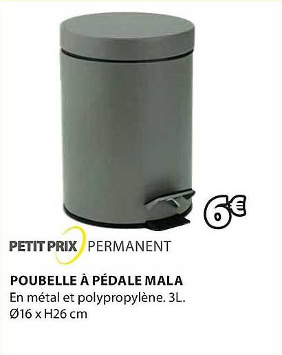 Poubelle à Pédale Mala