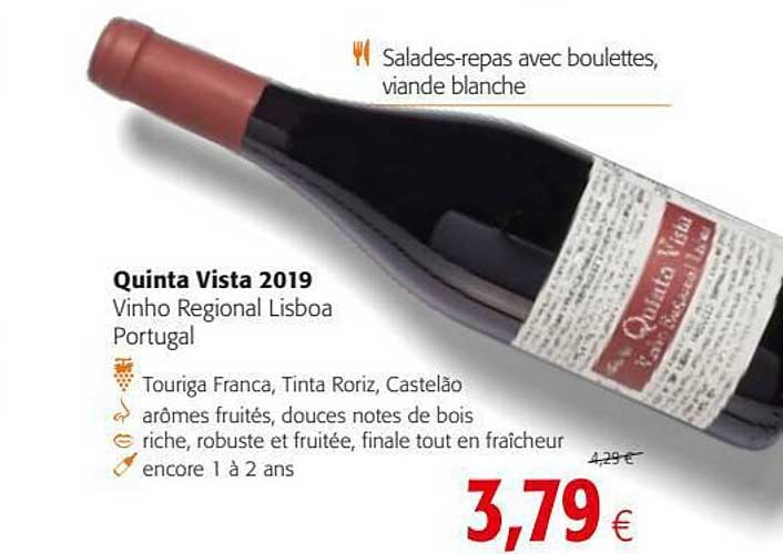 quinta vista 2019 vinho regional lisboa portugal