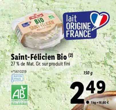 saint-félicien bio