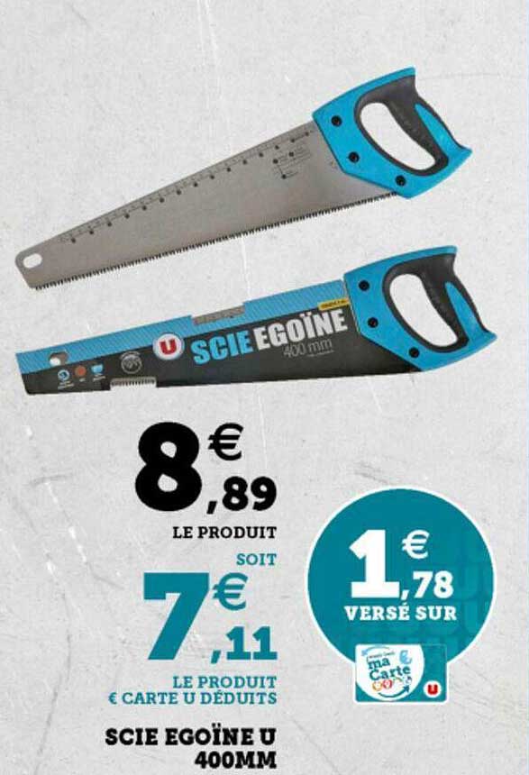 scie egoïne u 400mm