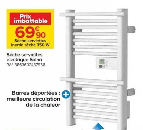 Sèche-serviettes électrique Solna