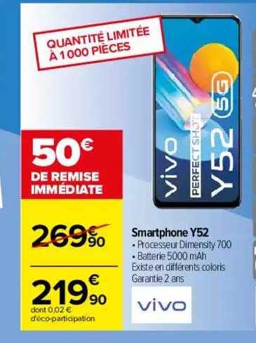 Smartphone Y52 Vivo