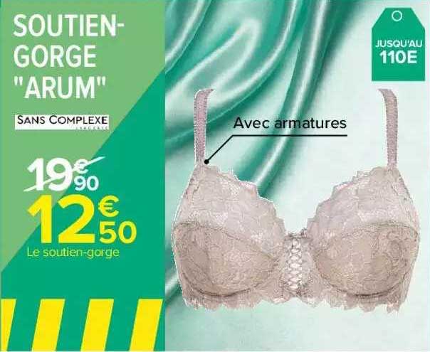 soutien-gorge "arum" sans complexe