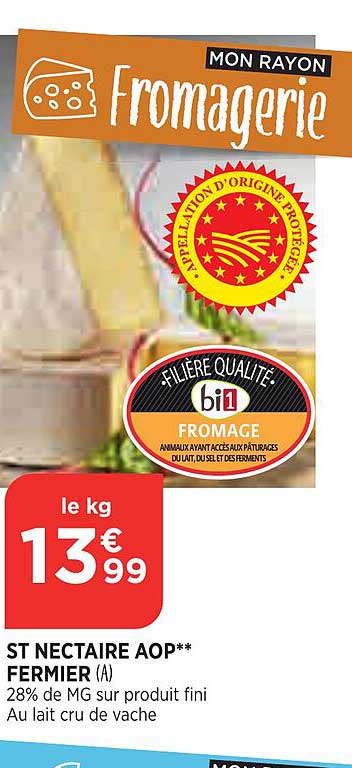 st nectaire aop fermier